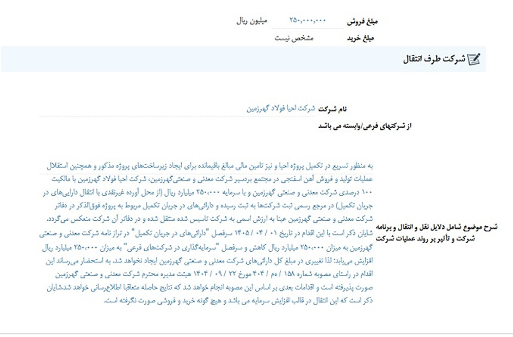 توقف نماد کگهر به علت افشاي اطلاعات گروه الف