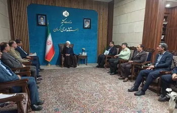 نشست مدیرعامل شرکت ملی صنایع مس ایران با معاون رئیس جمهور و استاندار کرمان