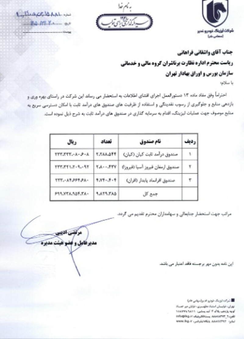 توقف نماد ولغدر به علت افشاي اطلاعات گروه ب