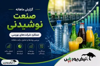 گزارش ماهانه صنعت نوشیدنی مرداد ۱۴۰۵ | جهش ۲۷۰ درصدی غنوش، غبهنوش ضعیف ترین عملکرد