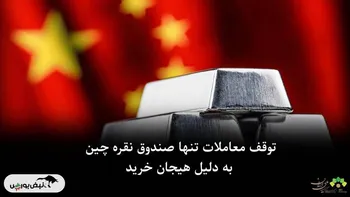 توقف معاملات تنها صندوق تخصصی نقره در چین