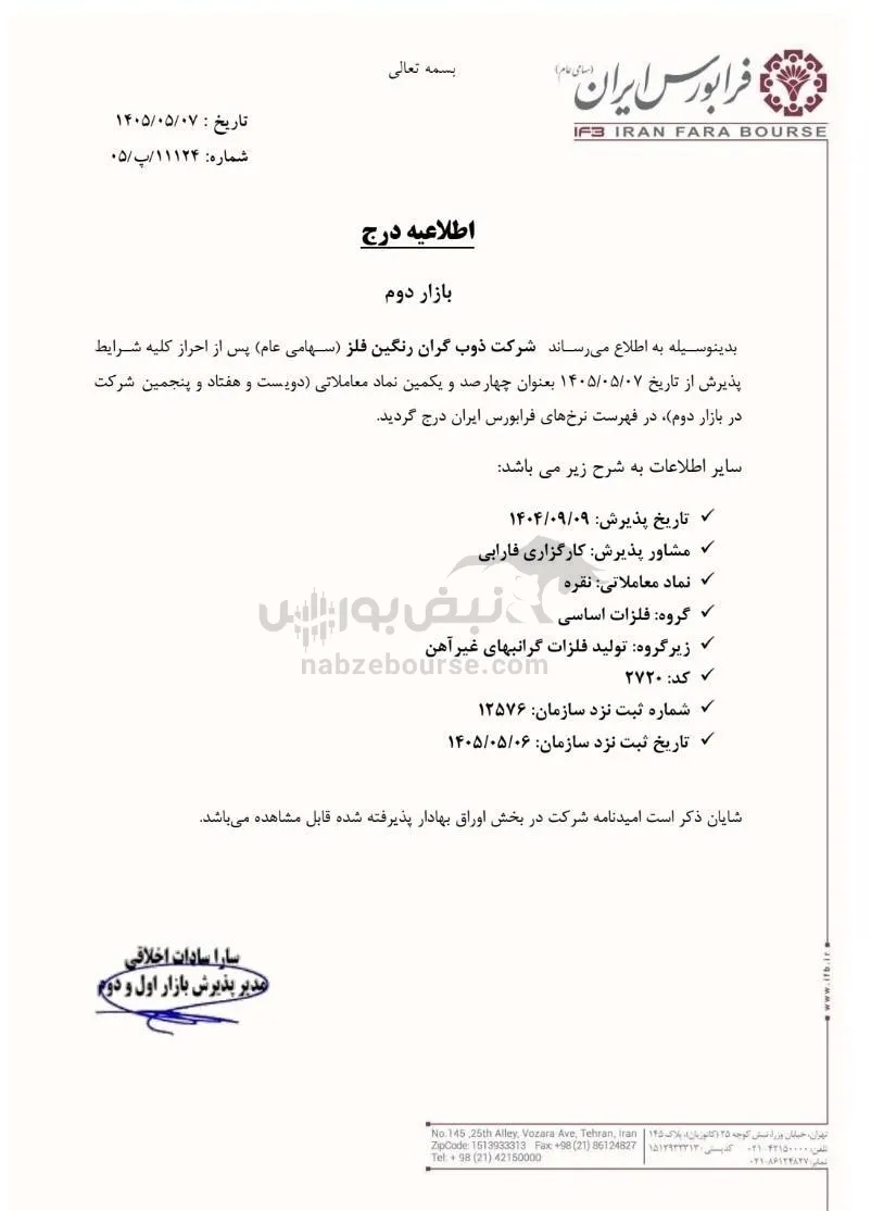 درج نماد نقره درج نماد نقره