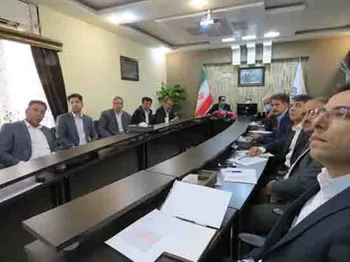 برگزاری جلسه ماهانه روسای شعب استان یزد بانک ایران زمین