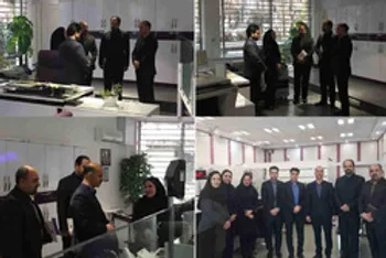 بازدید معاون عملیات بانکی از شعب استان تهران بانک ایران زمین