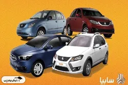 قیمت خودرو‌های سایپا امروز پنجشنبه ۲۰ شهریور ۱۴۰۴