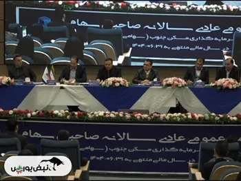 مجمع ثجنوب ۱۴۰۴ l میزان سود نقدی ثجنوب در مجمع