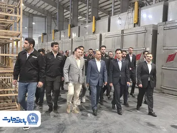 بازدید مدیرعامل بانک تجارت از شرکت «آکو باتری» در راستای تقویت همکاری‌ها