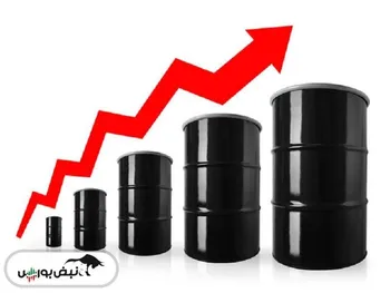 قیمت نفت یک دلار بالا رفت