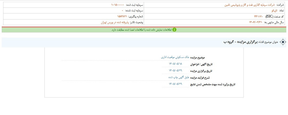 توقف نماد تاپیکو به علت افشای اطلاعات گروه ب