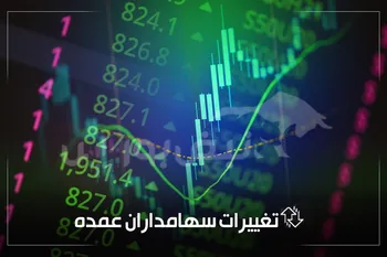 تحلیل تغییرات سهامداران عمده: حمایت حقوقی در بتهران، فشار عرضه در وسدید