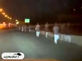 ماجرای حضور معتادان در بزرگراه چه بود؟+ فیلم