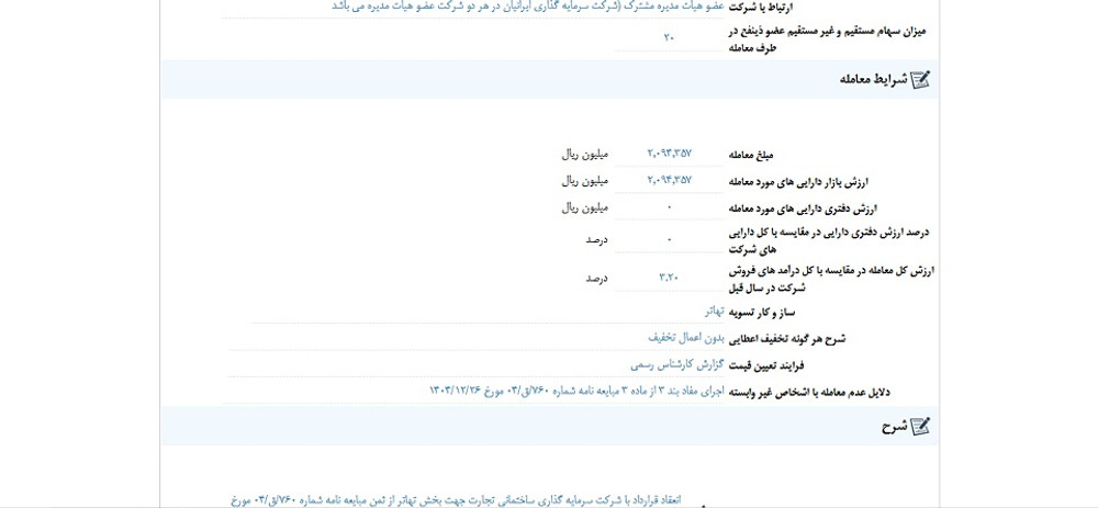 افشای اطلاعات گروه ب؛ توقف نماد بنو