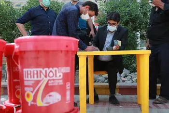 عرضه مستقیم محصولات دیزلی ایرانول در پایانه صادراتی امام خمینی (ره)