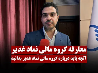 گفتگوی نبض بورس با میلاد فروغی در خصوص عرضه گروه مالی نماد غدیر