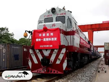 تجارت چین از خطوط ریلی روسیه