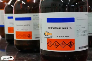 کدام نمادهای بورسی اسید کلریدریک تولید می کنند؟