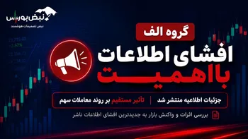 افشای اطلاعات گروه الف؛ توقف نماد غشهداب