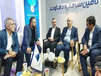 گفتگوی مدیر عامل عصر امین کارآفرین با رئیس سازمان بورس و اوراق بهادار