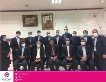 بازدید مدیر امور شعب استان های بانک ایران زمین از شعب استان بوشهر