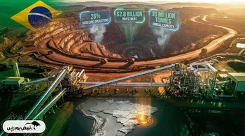 سامارکو مجوز ازسرگیری تولید سنگ‌آهن و گندله را دریافت کرد/ تولید ۳۰ میلیون تنی در ۲۰۲۸