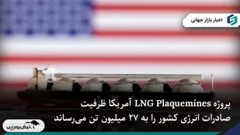 پروژه LNG Plaquemines آمریکا آماده آغاز مرحله نهایی بهره‌برداری شد
