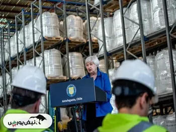 سفر پرمعنا و مهم وزیر خزانه داری آمریکا به شیلی