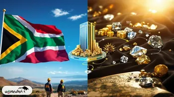 برنامه آنگلو امریکن برای اکتشافات گسترده معدنی در آفریقای جنوبی