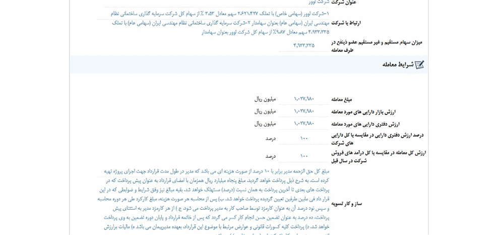 توقف نماد ثنظام به علت افشای اطلاعات گروه ب