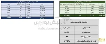 معامله ۱۵۳ کیلوگرم شمش نقره در معاملات روز گذشته بورس کالا