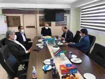 بازدید مدیرکل حوزه ریاست بیمه مرکزی از شعبه بیمه سرمد زنجان