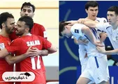 خلاصه بازی تیم ملی فوتسال ایران و ازبکستان