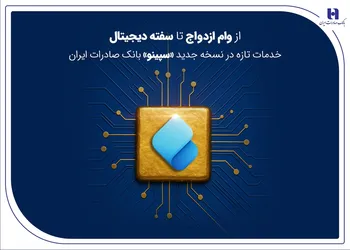 از وام ازدواج تا سفته دیجیتال؛ خدمات تازه در نسخه جدید «سپینو» بانک صادرات ایران