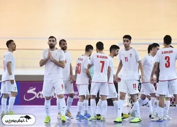 خلاصه بازی تیم ملی فوتسال ایران و عربستان