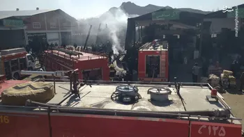 سقوط بالگرد هوانیروز در درچه اصفهان