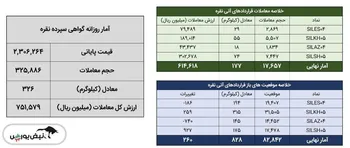 معامله ۵۰۲ کیلوگرم شمش نقره در بورس کالا