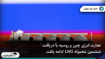 چین ششمین محموله گاز LNG روسیه را از پروژه آرکتیک دریافت کرد