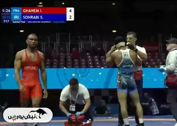 عجیب ترین شکست کشتی ایران با همکاری داور و پزشک!