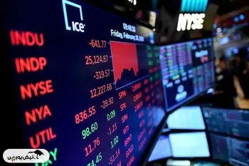کاهش بازار سهام امریکا