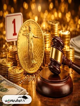 فروش سنگین شمش طلا در مرکز مبادله