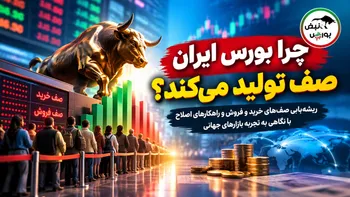 چرا بورس ایران صف تولید می‌کند؟