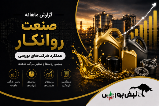 گزارش ماهانه صنعت روانکار تیر ۱۴۰۵ | موفقیت چهار شرکت در ثبت رکورد تاریخی