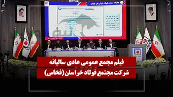 فیلم مجمع فخاس (مجتمع فولاد خراسان) مورخ ۱۴۰۵/۰۴/۱۰