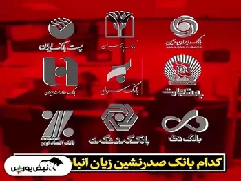 زیان انباشته ۳۰۰ هزار میلیاردی ۱۲ بانک | کدام بانک صدرنشین زیان انباشته است؟
