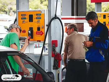 مصرف بنزین ۴۰ درصد کاهش یافت